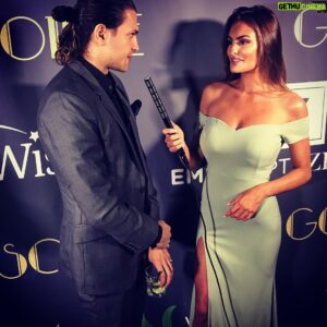Misha Crosby Instagram - When your hair’s probably longer than the interviewer...#emmys2018 #greenfeverfilm #420 #hightimes #moviemagic #mishacrosby #daturastudios