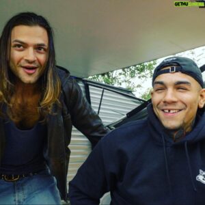 Misha Crosby Instagram - BTS with @touchyfili - this guy’s got some talent treading the boards. #greenfeverfilm #moviemagic #actorslife #setlife #cinema #hightimes #420 #mishacrosby #ufc #mma