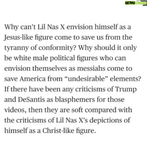 Miss Coco Peru Instagram - Truth from writer, Anthea Butler.
@lilnasx