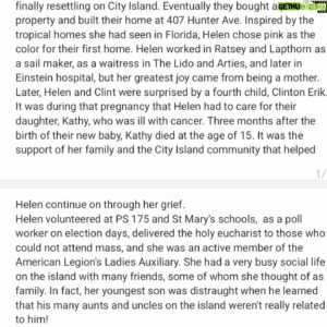 Miss Coco Peru Instagram - An obituary I wrote for my mom.
I thank you all for your support and loving messages.
She was always so moved by the love that you all showed, not only me, but her as well. I'll forever be grateful.