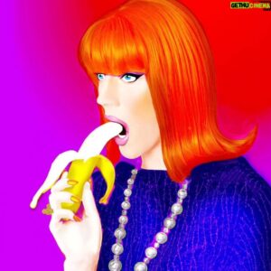 Miss Coco Peru Instagram - 🍌💜💙💜🍌