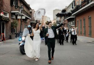 Missy Fierro Instagram - About a month ago Mike and I were feeling spontaneous and decided we wanted to elope! We booked a little wedding chapel, called up our families and all met in NOLA! It was the most perfect weekend full of laughs, great food, live music, too many drinks and so much love 🤍12/11/21🤍
& THANKS FOR EVERYONES WELL WISHES ON MY LAST POST!