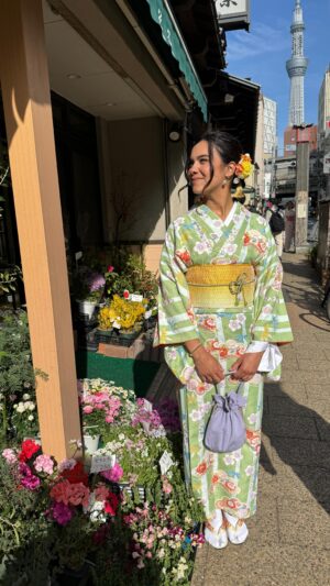 Missy Fierro Instagram - the Libby Lu of Tokyo 👘 @yae_asakusa_kimono #japantravels #travelvlog #kimonorental