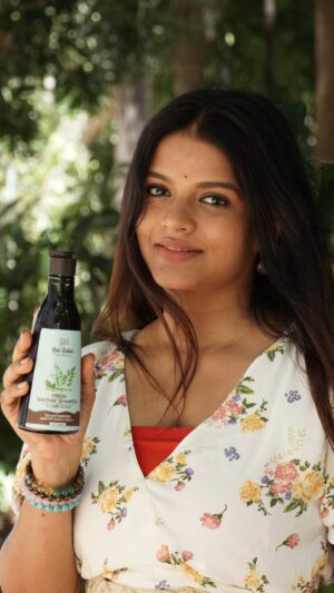 Mitali Nag Instagram - Guess what’s fresh out of Nat Habit’s Ayurvedic kitchen? 
The Navdha Shampoo! 🎉✨ 

After months of waiting, it's here to give your hair some serious TLC with 9 amazing benefits! 
Say goodbye to chemicals and hello to:

1. Clean & Healthy Scalp 🧼
2. Stronger Hair
3. Growth Boost 💪
4. Shine like never before ✨
5. No Split Ends 🚫✂️
6. Nourished Roots
7. Less Hair Fall 🌱
8. Bye-bye Dandruff 👋
9. Frizz Control for Days 🌸

Your hair's new BFF is finally here. Give it the Navdha care it’s been craving! 💚

#mitaalinag #nathabit #navdhashampoo #haircare #ayurveda #herbal #hairgoals