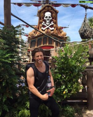 Mitch Hewer Instagram - RRRRRRRRRRRR me working on my pirate skills #Disney #piratesofthecaribbean