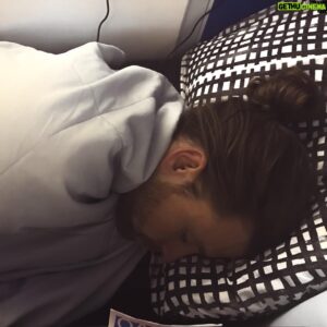 Mitch Hewer Instagram - All snuggled up in business class 👌🏻✈️💤