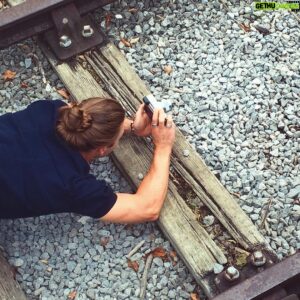 Mitch Hewer Instagram - My set for the day 🚂 #photography