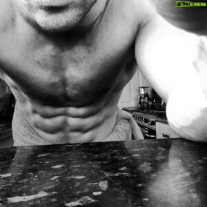 Mitch Hewer Instagram - #smoothie time 😜 #blackandwhite 