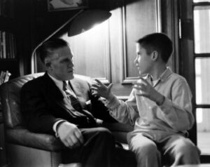 Mitt Romney Instagram - My father had numerous successes in life—among them serving as the CEO of a major car company and as a three-term governor. Yet, when I asked him at age 88 what brought him the most meaning and satisfaction in life, his answer was: “Raising you four kids.” His example and dedication to family have stayed with me my whole life. To all dads, happy Father’s Day!