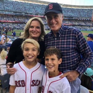 Mitt Romney Instagram - Congrats to the fantastic Red Sox. We witnessed Saturday’s come-from-behind win in Dodger stadium with our grandkids. Last night, we celebrated game 5 in front of the TV. What a series! You made Red Sox nation proud.