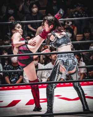 Miyu Yamashita Instagram - #kick
#tjpw
#prowrestling 
#wrestling