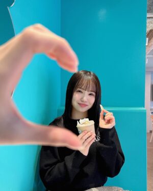 Mizuta Shiori Instagram - 🐰💙

#NMB48#アイドル#カフェ#天王寺 #天王寺動物園