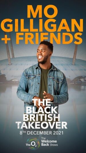 Mo Gilligan Instagram - I’m excited to announce that “The Black Takeover” Special will now be available on YouTube for FREE Tonight at 8pm (GMT). I had the opportunity to sell this to a major streaming service, but after months of negotiations, I decided last night to just say ‘fuck it’ and release it on YouTube for the world to see for free. You guys asked for it, so I’m giving the people what they want. In life, it’s not just about the money; it’s about the culture. So, at 8 PM, it will be live on my YouTube channel tonight. “The Black Takeover” filmed at The O2 London in 2021 in front of 20,000 showcasing the best comedians from the black British comedy scene for an amazing historical night of laughter and good vibes.

@slimcomedian
@babatundecomedian 
@thanyiamoore 
@theolalabib 
@comeddiekadi & myself @mothecomedian