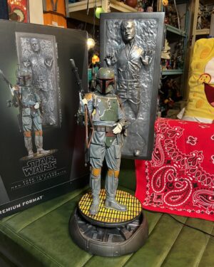 Mocomichi Hayami Instagram - STAR WARS
BOBA FETT AND HAN SOLO IN CARBONITE

MAY THE FORCE BE WITH YOU

#starwars
#disney
#bobafett 
#hansolo
#figure
#actionfigure 
#statue
#collection
#collector