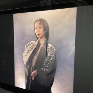 Moeka Hoshi Instagram - My character's name, Fuji(藤) means wisteria in Japanese.☺️ You might imagine Mt.Fuji(富士), but the character is different! Her name means the flower one~.
I really like her name.

So Carlos(@thecarlosrosario )basically chose the kimonos and the cloth which have some wisteria patterns or pale blue and purple tone.
Beautiful and amazing. 
Please pay attention to that!✨
注目してみてください！

And my hair accessories like ribbons are basically purple too😍
#shōgun