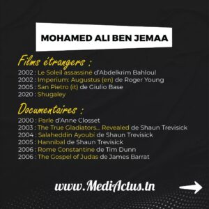 Mohamed Ali Ben Jemaa Instagram - الممثل محمد علي بن جمعة.. مسيرة متنوعة وثرية بين أعمال تلفزية، سينمائية ومسرحية مختلفة.. لاقت أغلبها نجاح باهر..
ويواصل بن جمعة تألقه هذه السنة ويسجل حضوره بمسلسل فلوجة لسوسن الجمني رمضان 2023 إلى جانب مشاركته في لجنة تحكيم برنامج جنيور كاستينغ على قناة الحوار التونسي..
@dali_benjemaa

#WeAreBack
#MediActus