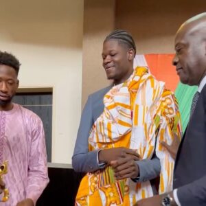 Mohamed Bamba Instagram - “Uneasy lies the head that wears the crown.” Or whatever Shakespeare said🤴🏿