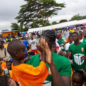 Mohamed Bamba Instagram - Not just ‘one of’.. This was the best day of my life! Every child that I’ve come across today had the biggest, brightest smile. Never forget your why, this is mine. Many more to come! Thank you @fibb_officiel 🇨🇮🐘