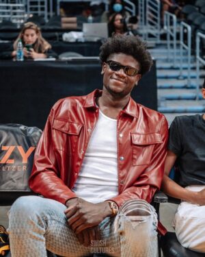 Mohamed Bamba Instagram - Out the way but I’m still in the mix 🌀