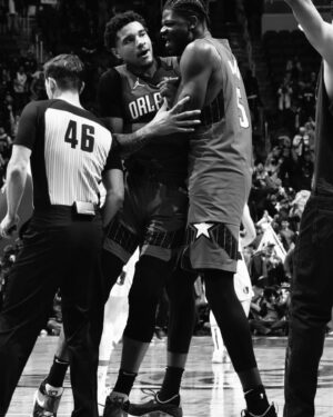 Mohamed Bamba Instagram - Orlando. Thank you. I joke around a lot but I’ve been struggling for the last few days to find the words to really put this all into perspective. So here we go. 

To the city, I wish I gave you more. It’s simple. You’ve made it easy for me to be able to call ‘The City Beautiful’ home. From Mercy Drive to Winter Park the love was real the moment my name was called. Orlando will always be a part of me. 

To the organization, thank you. For bringing me in as family, and allowing me to grow up while not skipping any steps. Jeff/John, I’ll always cherish our supposed to be 10 min talks that ran for 2hours😂

Coach Mose. Jess. Nate. OZ. L. 1T. Tae and RG THANK YOU. Y’all took pride in my game as much as I did myself. Our shared love for the game and my development never wavered even through the toughest times. 

To my teammates, y’all already know how I feel about y’all. I love you all truly (except Chuma) I’m still on that with him 😂 but on the real, there’s a lot to be proud about what’s brewing in the O. Continue to earn respect and go take that Play-In spot! 

It’s never goodbye in this league, see y’all soon🤞🏿🤎

- MB12
