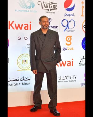 Mohamed Faraag Instagram - From the closing ceremony of the 44th edition of Cairo International Film Festival ❤️ #ciff44 

A big thanks from the heart to our amazing team .. love you so much guys ❤️

In full @prada 

Stylist @osamachabbi 
PR @daccomms 

📸 @obmagazine_eg @maged_helal @mkhatibm16 @kiko_salah_1 @heshammarcelo12
