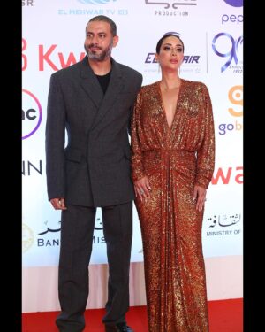 Mohamed Faraag Instagram - From the closing ceremony of the 44th edition of Cairo International Film Festival ❤️ #ciff44 

A big thanks from the heart to our amazing team .. love you so much guys ❤️

In full @prada 

Stylist @osamachabbi 
PR @daccomms 

📸 @obmagazine_eg @maged_helal @mkhatibm16 @kiko_salah_1 @heshammarcelo12