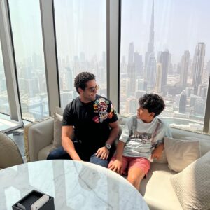 Mohamed Kelany Instagram - I will always need my son, no matter what age I am. My son has made me laugh, made me proud, made me cry, seen me cry, hugged me tight, seen me fail, cheered me up, kept me on my toes, and at times driven me crazy, But my son is a promise that I will have a friend forever.
@hamzakelany13 
@slsdubai