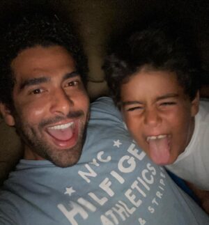 Mohamed Kelany Instagram - Today u turned 7 and since then am glad to be your father ... happy birthday my friend my brother my son my motive my everything... i love u 😍