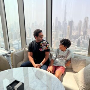 Mohamed Kelany Instagram - I will always need my son, no matter what age I am. My son has made me laugh, made me proud, made me cry, seen me cry, hugged me tight, seen me fail, cheered me up, kept me on my toes, and at times driven me crazy, But my son is a promise that I will have a friend forever.
@hamzakelany13 
@slsdubai