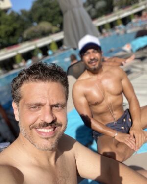 Mohamed Nagaty Instagram - الف مبروك يا حبيبي .. يارب دائما في هنا و سعاده ❤️ @tarek eek