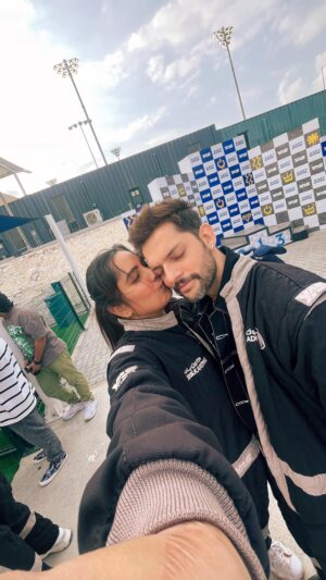 Mohit Hiranandani Instagram - Crazy in love and loving the crazy 🧿♥️