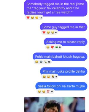 Mohit Hiranandani Instagram - Bro don’t ask me questions. Just enjoy the dump.