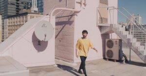 Moisés Arias Instagram - as kids, the Coen’s were our favorite. Mateo wrote an idea, and we shot and edited this movie in 6 days. It’s a video, but it’s a movie.

In Your Body Music Video is out now