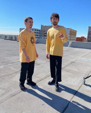 Moisés Arias Instagram - a moviestar and his stand-in