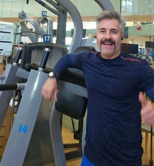 Moisés Arizmendi Instagram - De vuelta a las andadas bajo techo. Uno vuelve donde fue feliz.  Buen día.