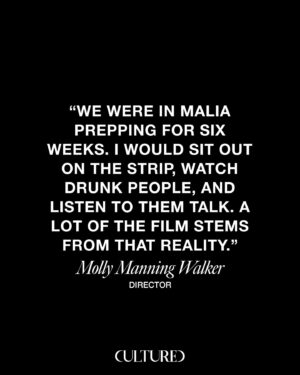 Molly Manning Walker Instagram - British holiday culture has provided generations of filmmakers with cinematic fodder, from Joanna Hogg’s Tuscan-tinged feature debut ‘Unrelated’ to ‘The Inbetweeners’’s musty mancation. 

The Greek party town of Malia played host to the latter’s debauchery, and resurfaces once more in ‘How to Have Sex,’ @maamw’s chilling debut feature, which sees its protagonist Tara confronted by the penumbra of sexual violence. Awarded the prestigious Un Certain Regard prize at Cannes last May and out in American theaters since last Friday, the film cements Manning Walker as one of the U.K.’s most exciting young image-makers. 

At the link in bio, Manning Walker shares the visual references, including a viral image by British photographer @pixel8foto, that helped her sketch the film’s sinister decadence. 

1. Molly Manning Walker on holiday as a teenager. Image courtesy of Manning Walker.
2. ‘How to Have Sex,’ 2023 (Still Image). Image courtesy of Manning Walker and MUBI.
3. Portrait of Manning Walker by Charlotte Ellis.