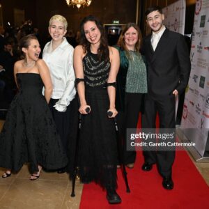 Molly Manning Walker Instagram - Breakthrough filmmaker & breakthrough performance at the London critics circle film awards ✨ thank you 🙏 

@rosefordestudio @wooyoungmi @lucyburt1