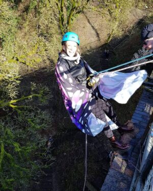 Molly Windsor Instagram - Leap of faith ✅ done!!
Thanks to you wonderful people I've raised £3,066.52 (so far) for @safesoundgroup 
Link in bio 🦋