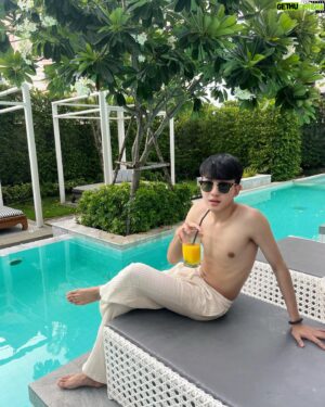 Mon Hatsawatchon Wongsrisai Instagram - Swimming time🏊🏻‍♂️