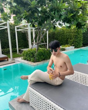 Mon Hatsawatchon Wongsrisai Instagram - Swimming time🏊🏻‍♂️