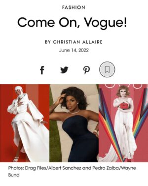 Monét X Change Instagram - Wow, just wow. Paying homage to the queen of all media @oprah. Very grateful to @voguemagazine for this opportunity and so happy to show this to my grandmother!! I sat many a school afternoon watching the Oprah Winfrey Show with her…and this full circle moment is next level ♥️. 
•
@gisforgodoy created this look pretty much overnight, and @sanchezzalba captured it gorgeously.