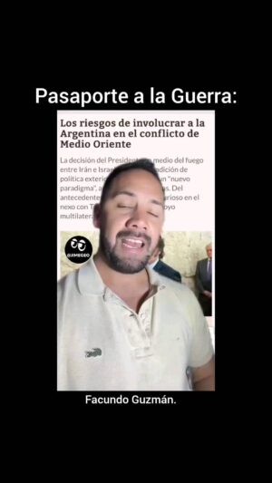 Mónica Cabrera Instagram - ¿Argentina puede participar de una guerra sin intervención del Poder Legislativo? 
Voy a ver en la Constitución. 
#Repost @jimegeo 
——
Video de @facundoguzman898
