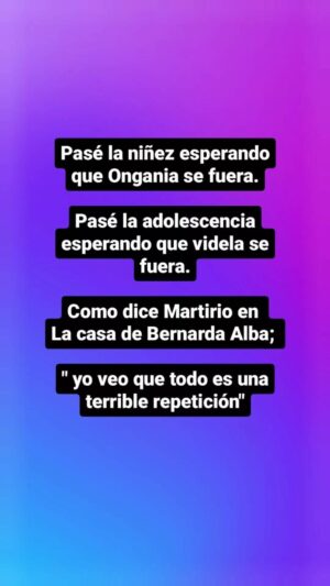 Mónica Cabrera Instagram - Es larga la espera. Y corta la paciencia.