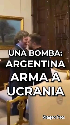 Mónica Cabrera Instagram - #Repost @jimegeo 
——
ARGENTINA Y SU PASAPORTE A LA GUERRA. 

El gobierno sumo al pais al grupo Rammstein, alianza encargada de proveer armamento a Ucrania.

Aviones de combate y suministros médicos, los primeros envios. RUSIA ya advirtió que declarara enemigos a todos los paises que envien materiales a Ucrania para atacar el territorio ruso.

FRANCIA es el mayor promotor del ataque a Rusia.