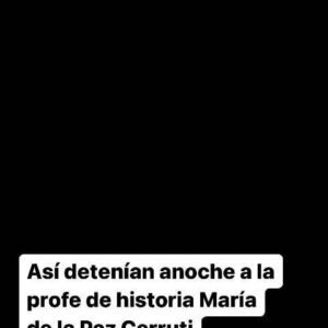 Mónica Cabrera Instagram - UNA BANDA DE DELINCUENTES ASALTÓ Y APRESÓ A UNA PROFESORA DE HISTORIA.
#Repost @elproferomero 
——
Los criminales son ellos.
