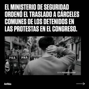 Mónica Cabrera Instagram - #Repost @revistaanfibia 
——
📑 Leé el comunicado completo: 
Sasha Iyardet, Camila Juarez y Nicolás Mayorga fueron detenidos junto a otras 32 personas. 

La Red Interuniversitaria de Derechos Humanos y la UNSAM expresaron su preocupación y reclaman “que se garanticen las condiciones básicas de tolerancia y de libre expresión y la posibilidad de manifestación que exige la convivencia democrática”. La democracia se alimenta de la participación popular y sólo existe en virtud de la posibilidad de expresión pública de las disidencias, que debe ser resguardada por todos los poderes públicos del Estado. 

La razonabilidad de la argumentación jurídica es en sí misma un bien público que debe ser protegido para resguardar los derechos fundamentales de los ciudadanos. Resulta especialmente preocupante observar que fiscales federales imitan en los textos de sus decisiones vinculantes el lenguaje arbitrario, agresivo y desproporcionado de las regiones más violentas del espacio público digital. Si la lógica del discurso de la imputación penal fuera semejante a la forma del discurso que se ha vuelto dominante en las redes sociales estaríamos frente a la destrucción de cualquier pretensión de validez racional de las normas legales. La indeterminación de la ley sobre la que trabajan los tribunales de justicia no habilita a que el uso público del discurso de los funcionarios judiciales se realice siguiendo el criterio sin criterio de las contribuciones de los usuarios de las redes sociales en su comunicación no vinculante. El imperio de la ley en un Estado constitucional democrático depende de la razonabilidad de las formas argumentativas en sus órganos de aplicación. Encontrar en un documento oficial del poder judicial acusaciones absurdas extraídas del lenguaje de la red social X sobre delitos gravísimos como el de terrorismo o el intento de subvertir el orden constitucional debería ser un llamado de atención para las fuerzas políticas y sociales democráticas. 

(Sigue en comentarios) 👇