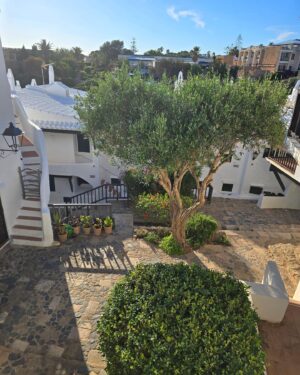 Mónica Jardim Instagram - Tem sido muito giro receber mensagens de seguidores a dizer que Menorca também foi o destino eleito para as férias. Para uns vai ser estreia absoluta, para outros é um regresso a esta ilha carregada de charme e personalidade. 
Pois bem, para aqueles que virão pela primeira vez, aqui vos deixo mais uma sugestão imperdível: Binibeca. Uma pequena vila com estilo pitoresco, desenhada para parecer uma vila piscatória. Assim que começamos a percorrer as suas ruelas estreitas com as suas casas caiadas, parece que entramos na aldeia dos estrumfes 😜💙

#binibecavell #menorca