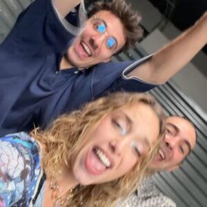 Mónica Mara Instagram - Un poquito de BTS de me lo prometí 🥹🤝🏼❤️