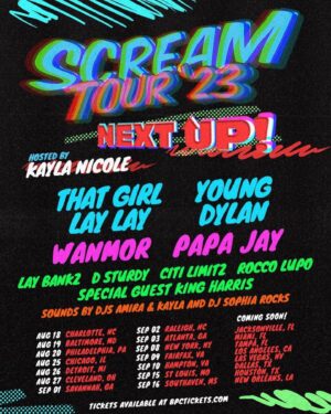 Monica Payne Instagram - It’s official ‼️‼️ Our guys @theofficialciti_limitz are joining The Scream Tour 2023 #NEXTUP Congratulation @otm_a.t @otm.marion @dre_vinson GOOOOOO TIME!!!!! 🚀🚀🚀 
.
@artistryrecords @soundofyoungamerica_ @republicrecords @lulasluv