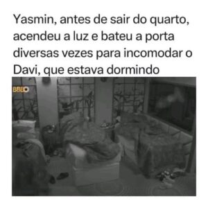Mônica Rossi Instagram - Chamar essa atitude de @yasminbrunet de "INFANTIL" (oi????) é pior do que tentar justificar o comportamento de @wanessa  por estar ela bêbada. Ainda não sei quem é o "mocinho" ou "mocinha" dessa edição mas , nesse momento, sou #ficadavi !!!

#ficadavibbb24 #davi #ficadavi #bigboss #bbb24